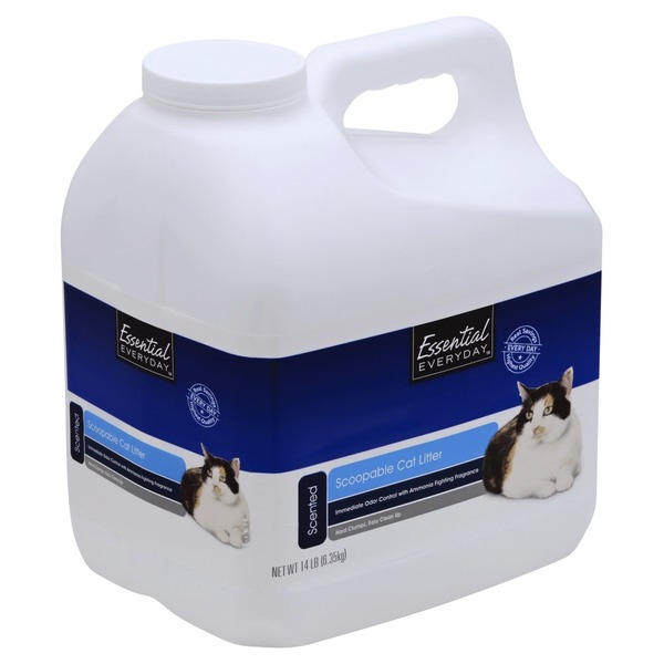 Essential Everyday Cat Litter, Scoopable, Scented (14 lb) Instacart