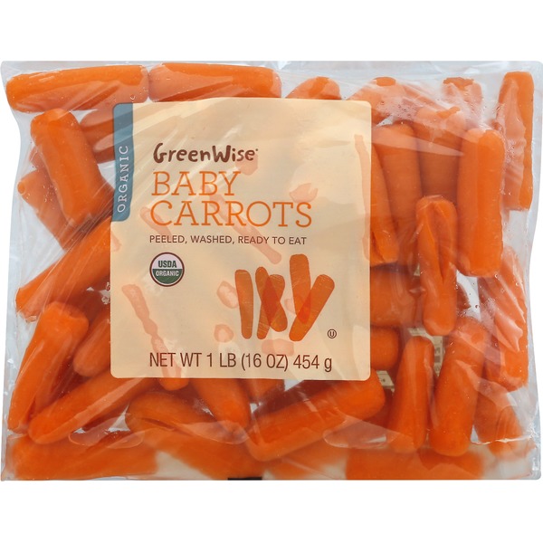 GreenWise Baby Carrots, Organic (16 oz bag) Instacart