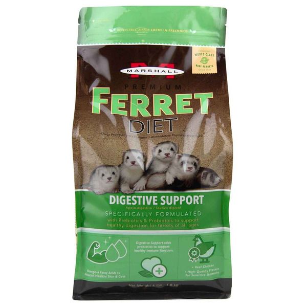 Marshall Premium Digestive Support Ferret Diet