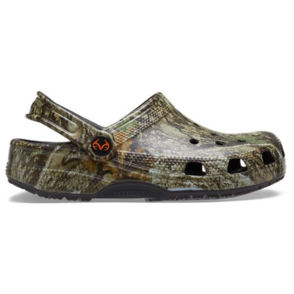 Crocs Kids' Classic Realtree Medium Width Clogs, Size 5 - Multi