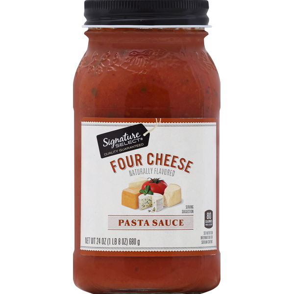SIGNATURE SELECT Pasta Sauce, Four Cheese