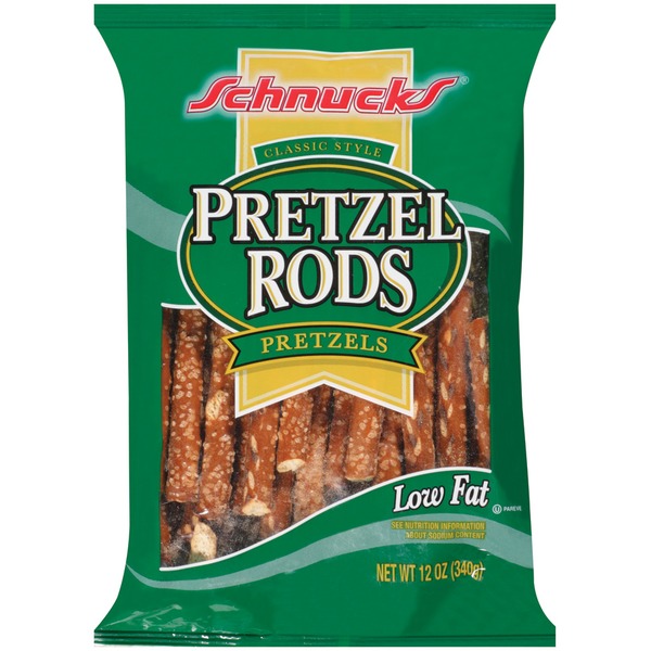 Schnucks Classic Style Low Fat Pretzel Rods (12 oz) Instacart