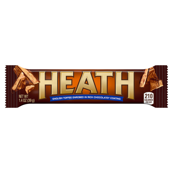 HEATH Chocolatey English Toffee Candy Bar, 1.4 oz