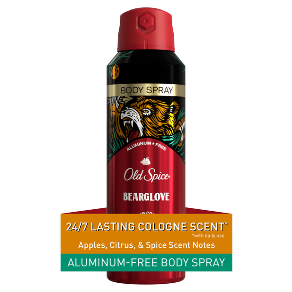 Old Spice Bearglove Body Spray for Men Same-Day Delivery or Pickup