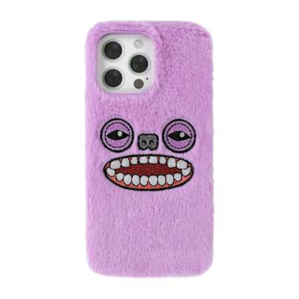 Fuggler iPhone 16 Pro Max Furry Phone Case - Purple