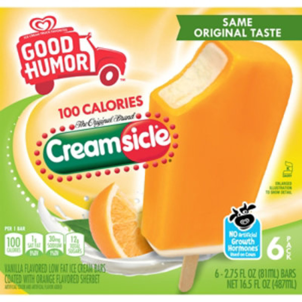 Good Humor Ice Cream Bars Creamsicle