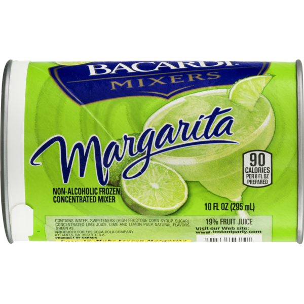Bacardi Margarita Mix Nutrition Facts Besto Blog