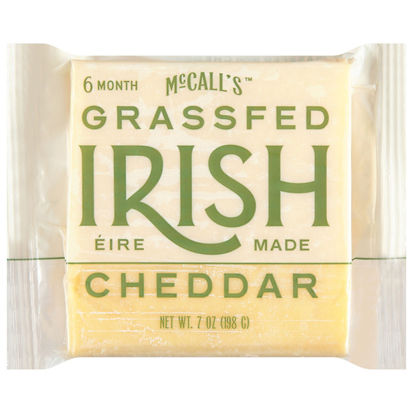 McCall's Cheddar 6 Month Aged Mature Grassfed Irish Cheddar