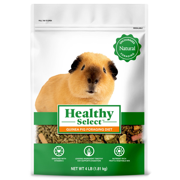 Healthy Select Guinea Pig Foraging Diet for Small Animals