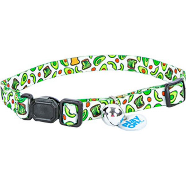Play On Cat Avocado Adjustable Collar