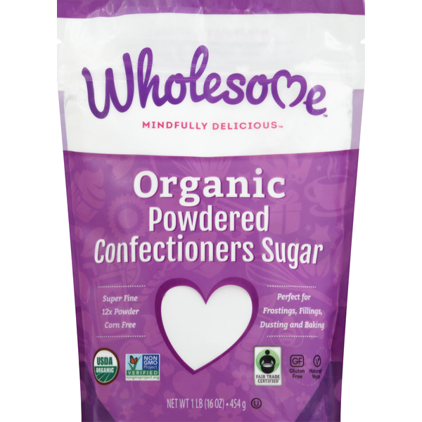Wholesome Confectioners Sugar, Organic, Powdered (16 oz) Instacart