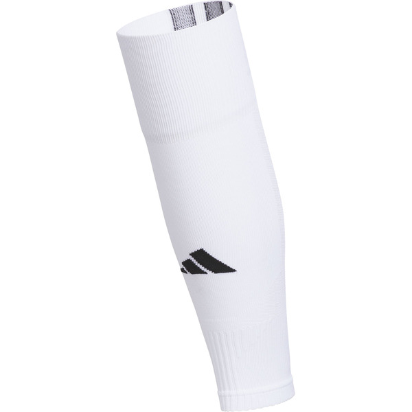 adidas Team Speed 5 Calf Sleeve, L/XL - White & Black