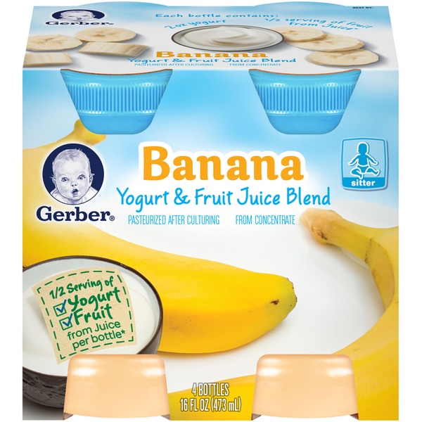 gerber banana yogurt