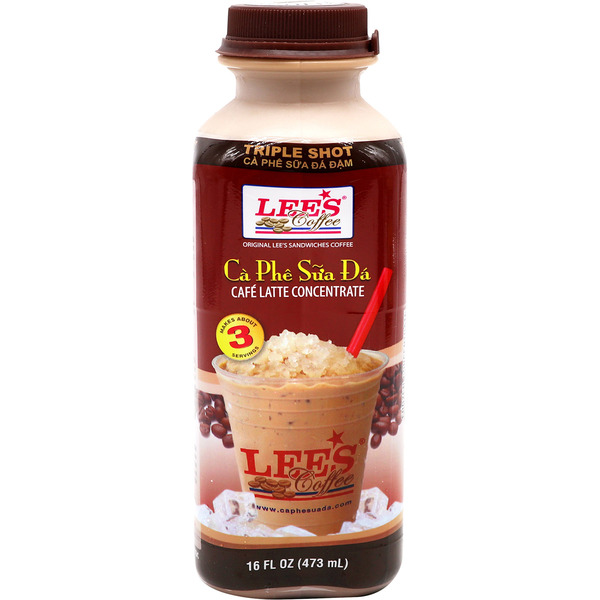 Lee's Coffee Triple Shot Coffee Concentrate
