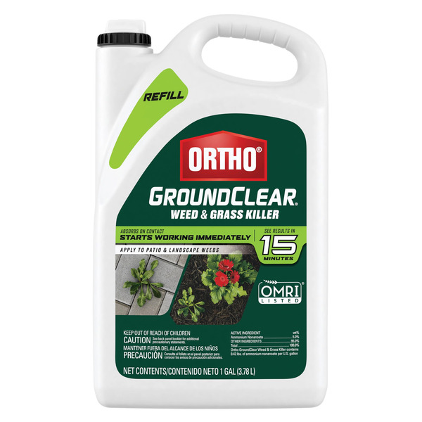 ORTHO GroundClear 1 -Gallon Refill Weed and Grass Killer