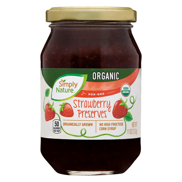 Simply Nature Organic Strawberry Preserves