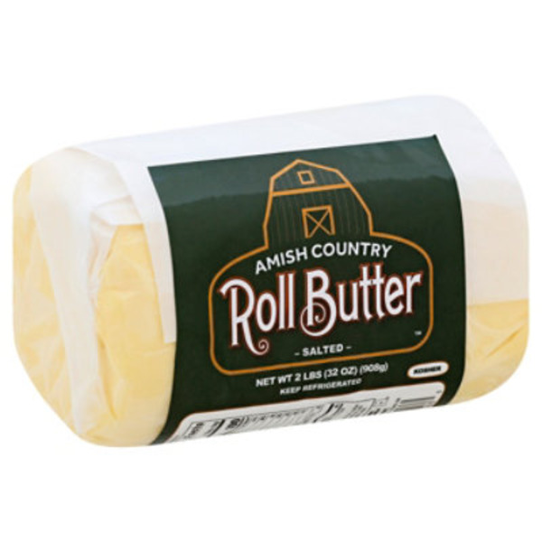Amish Country Butter, Salted, Roll