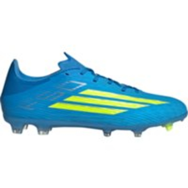 adidas F50 League FG Soccer Cleats, Size M6.5/W7.5, Medium/D - Blue/Yellow