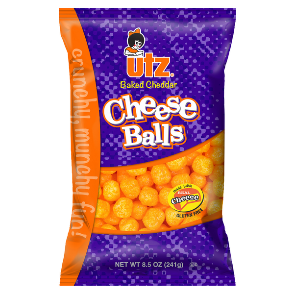 Utz Baked Cheese Balls Cheddar