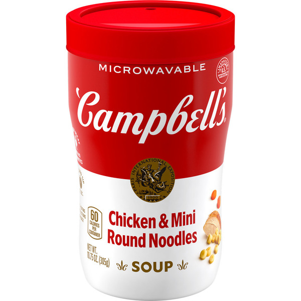 Campbell's Chicken & Mini Round Noodles Soup