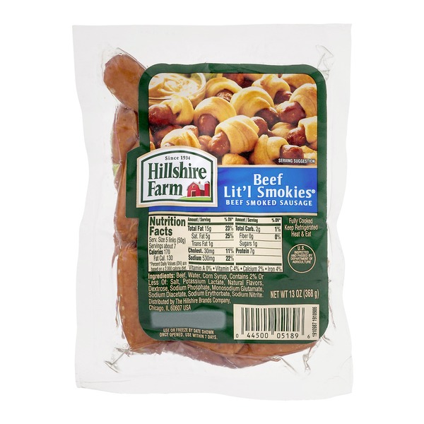 Hillshire Farm Lit'l Smokies Beef Smoked Sausages (13 oz) from Safeway
