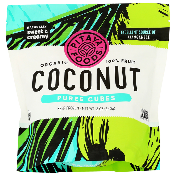 Pitaya Plus Frozen Organic Coconut Bite-Sized Pieces Same-Day