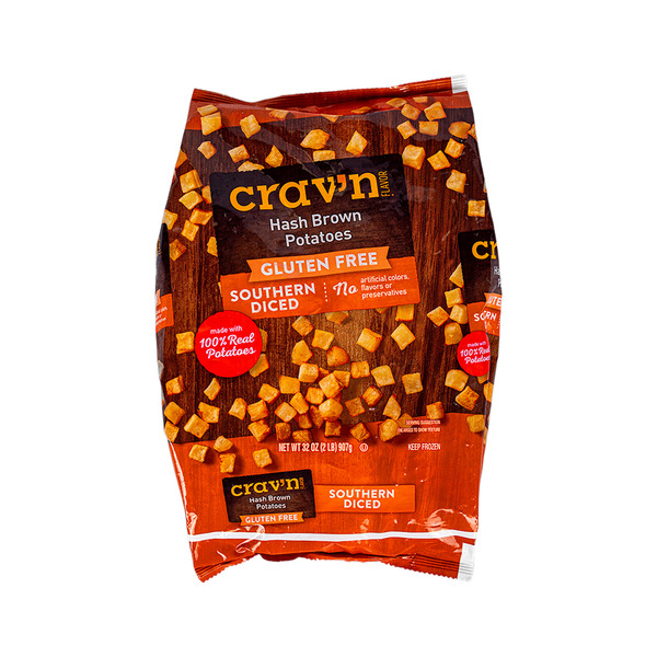 Crav'n Flavor Hash Brown Gluten Free Southern Diced Potatoes