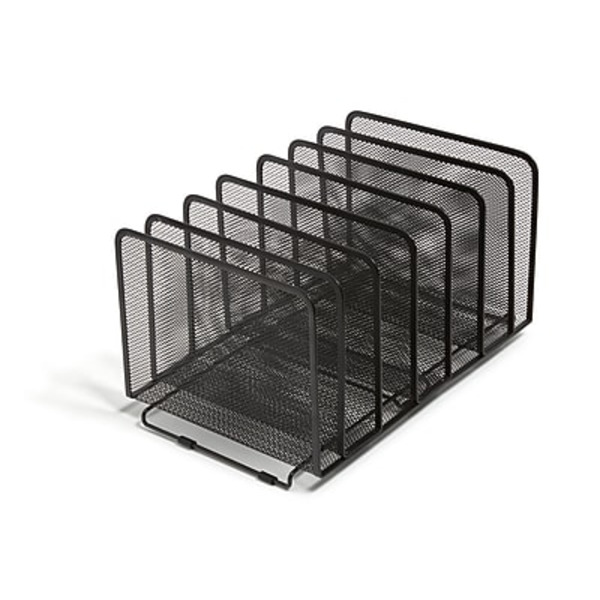 TRU RED Mesh Vertical File Sorter
