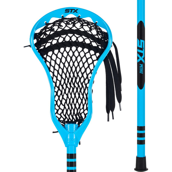 STX Back to School Crayon Mini Lacrosse Stick - Blue