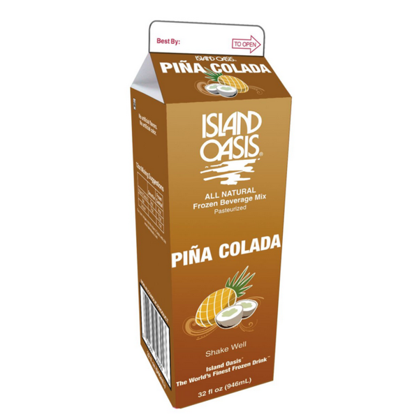 Frozen Island Oasis - Pina Colada Drink Mix -12/1 Qt