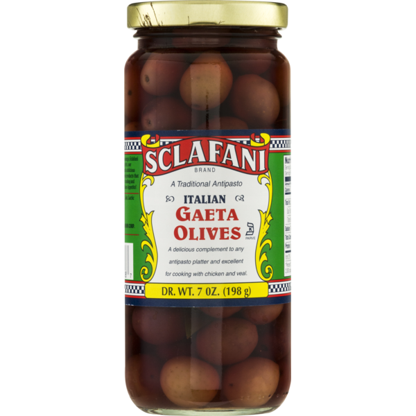 Sclafani Gaeta Olives Italian (7 oz) Instacart