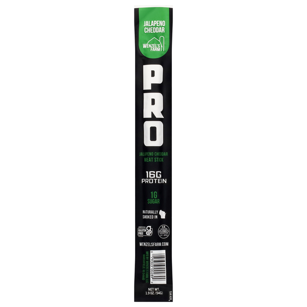 Wenzel's Farm Jalapeno Cheddar Meat Stick Same-Day Delivery or