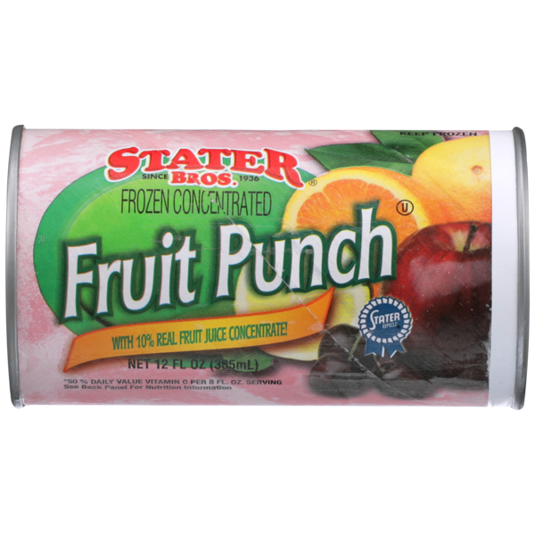 Stater Bros Fruit Punch Juice Frozen Concentrate (12 fl oz) Instacart