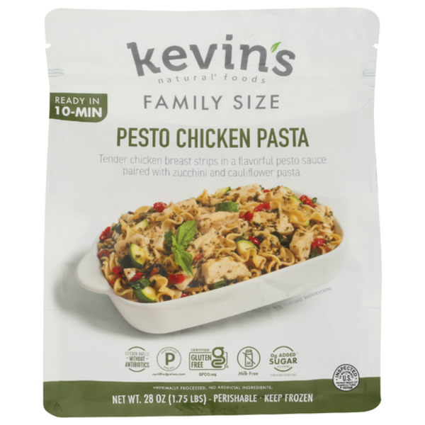 Kevin's Natural Foods Pesto Chicken Pasta - Family Size