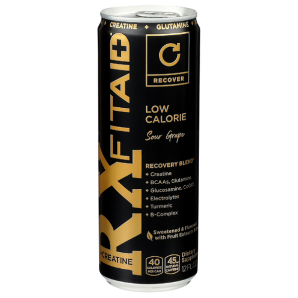 Life Aid Drinks FITAID RX Creatine Recovery with BCAAs - Sour Grape