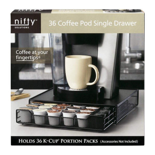 Nifty Solutions Coffee Pod 36 Single Drawer 1 Ct From Kroger
