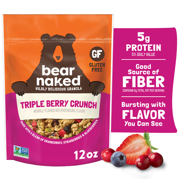 Bear Naked 100% Pure & Natural Triple Berry Crunch Same-Day
