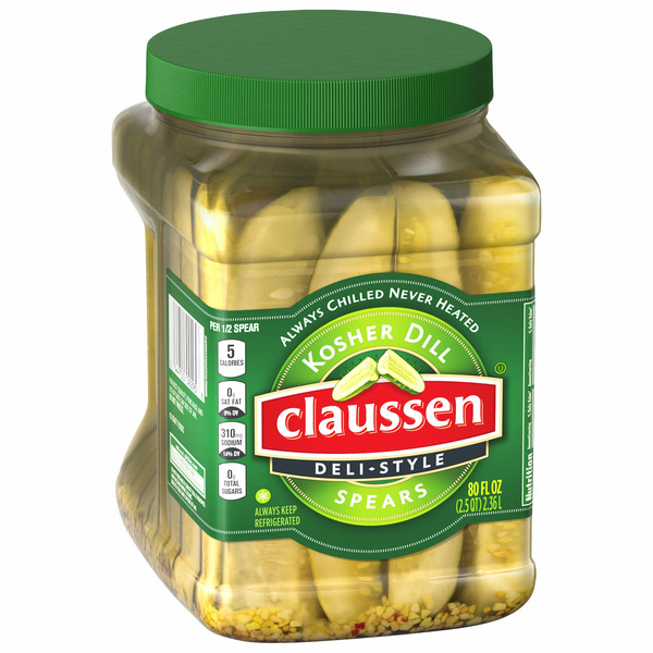 Kosher Dill Spears, 80 oz
