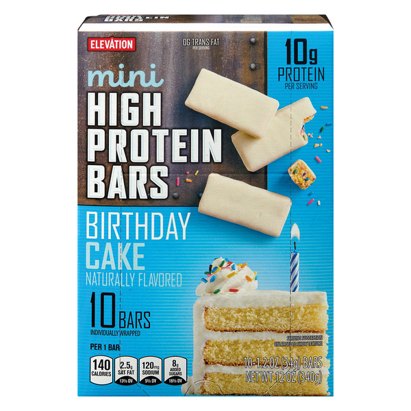 Elevation Birthday Cake High Protein Minis