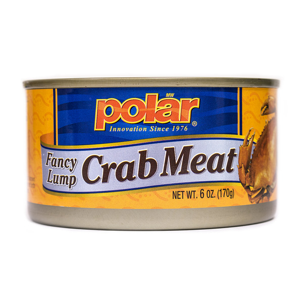 Polar Seltzer Crab Meat, Fancy Lump