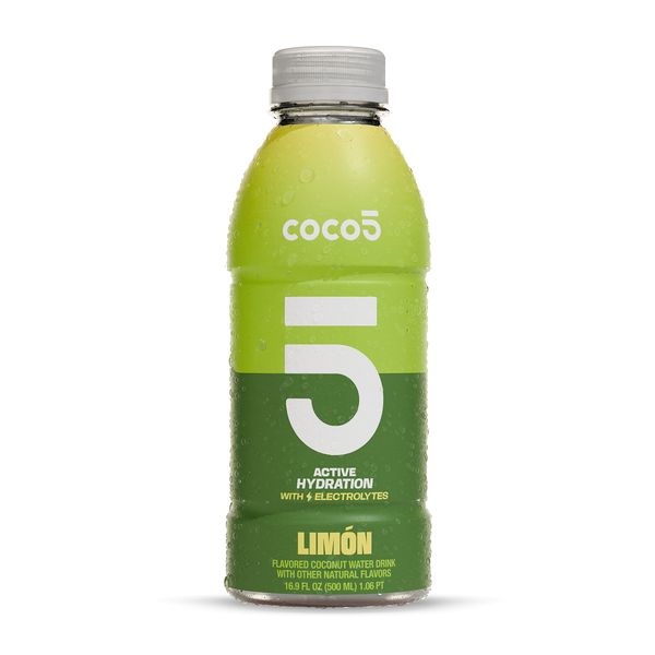 COCO5 Limón Flavor, Natural Coconut Water, Electrolyte
