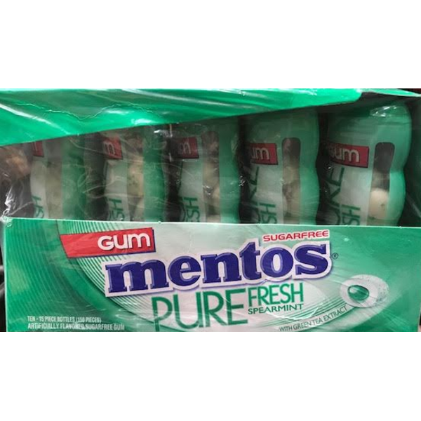 Mentos - Fresh Spearmint Gum - 3.53 oz