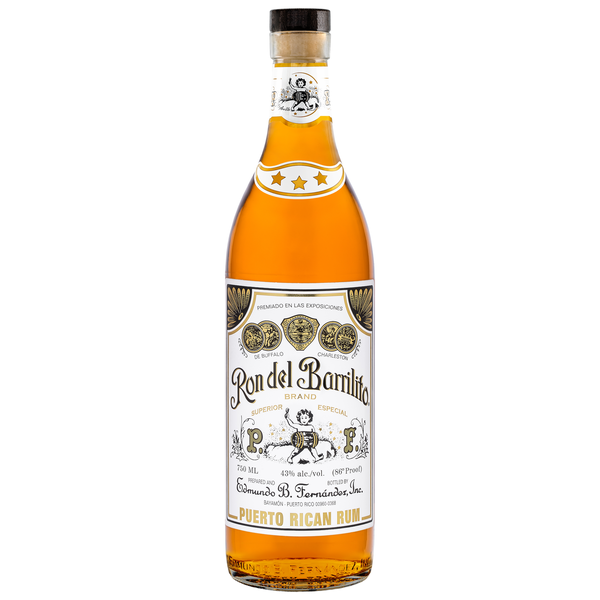 Ron Del Barrilito Three Star Rum 750ml Same-Day Delivery | Binny's