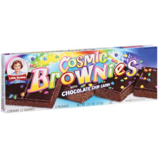 Little Debbie - Cosmic Chocolate Chip Brownies - 6ct