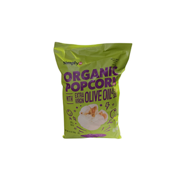 SimplyGo Salt Olive Oil Organic Popcorn