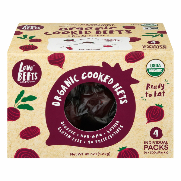 Organic Beets, 42.3 oz