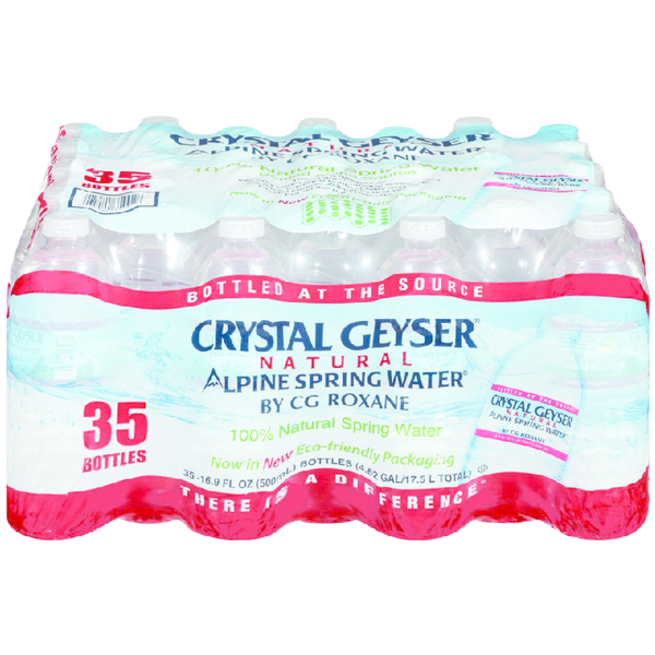 Crystal Geyser Alpine Spring Water, Natural Same-Day Delivery or Pickup ...