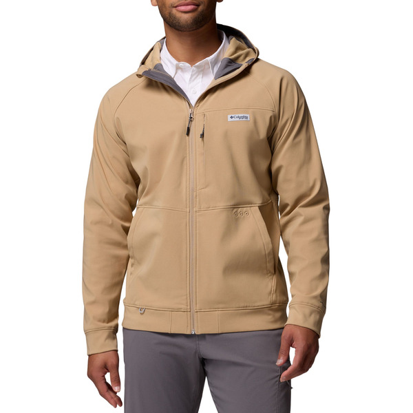 Columbia Men's PFG Hydroforce Full Zip Hoodie, XXL - Beach