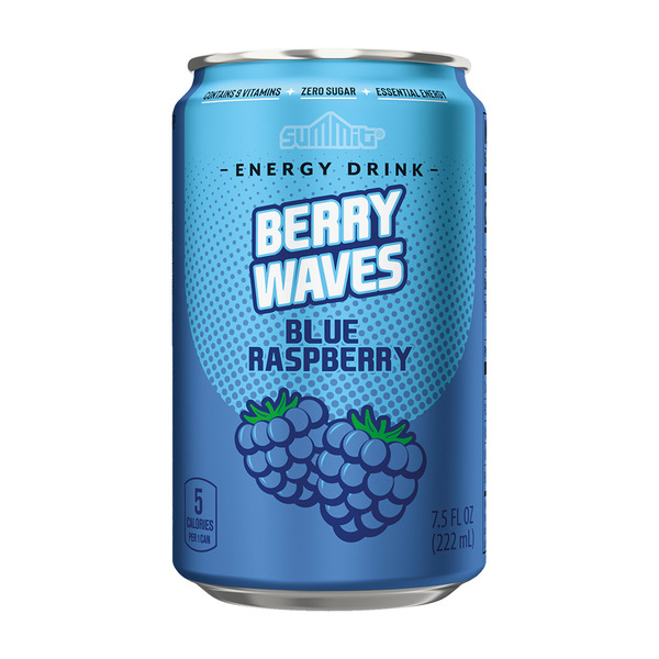 Summit Berry Waves Blue Raspberry Energy Drink
