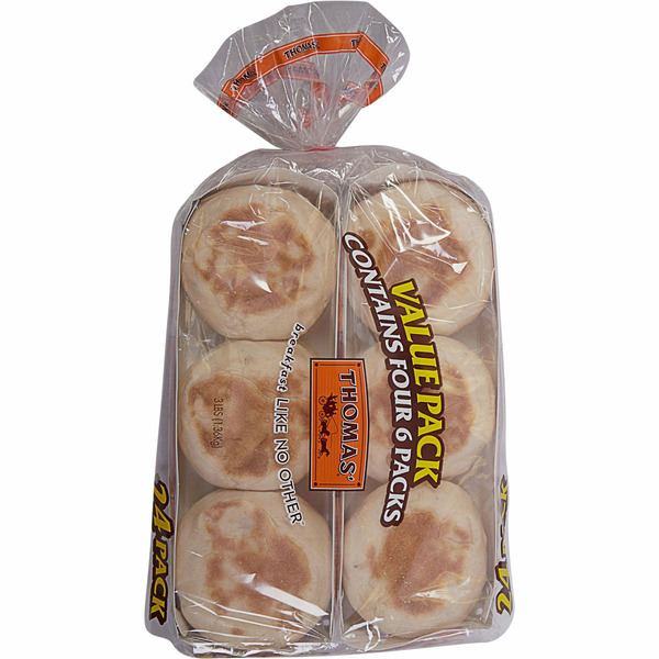 English Muffins, 24 ct